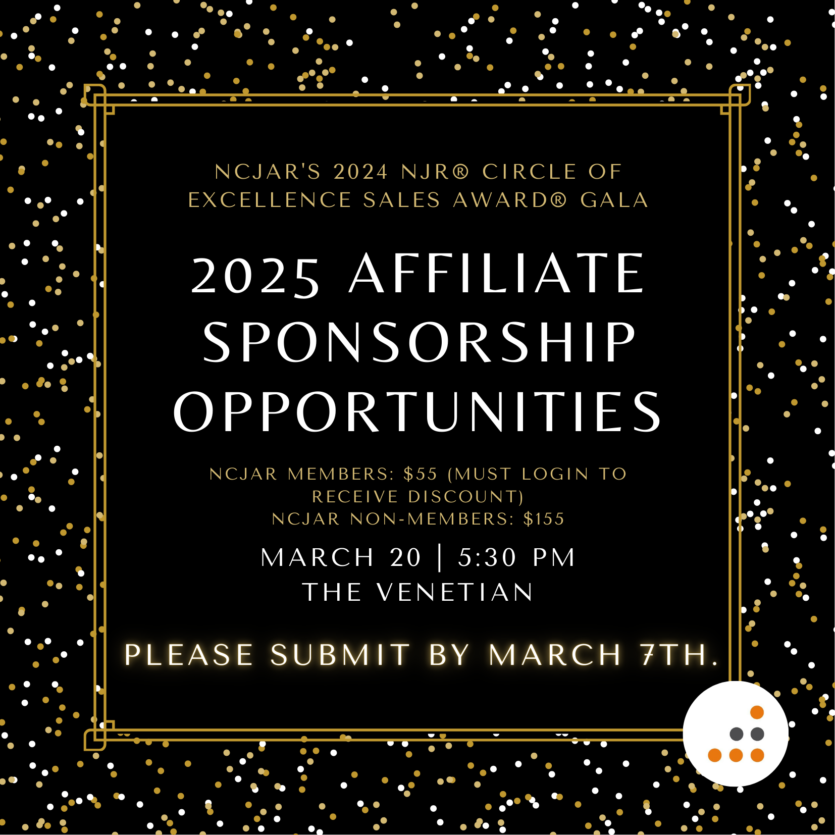 2025 Affiliate Sponsorship Opportunities NOW OPEN! 2025 Affiliate Sponsorship Opp for COE