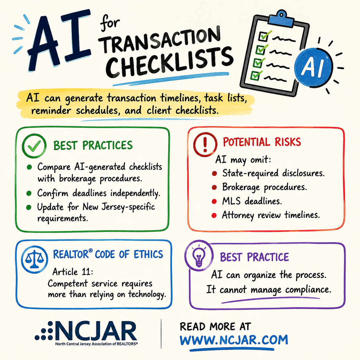 AI for Transaction Checklists