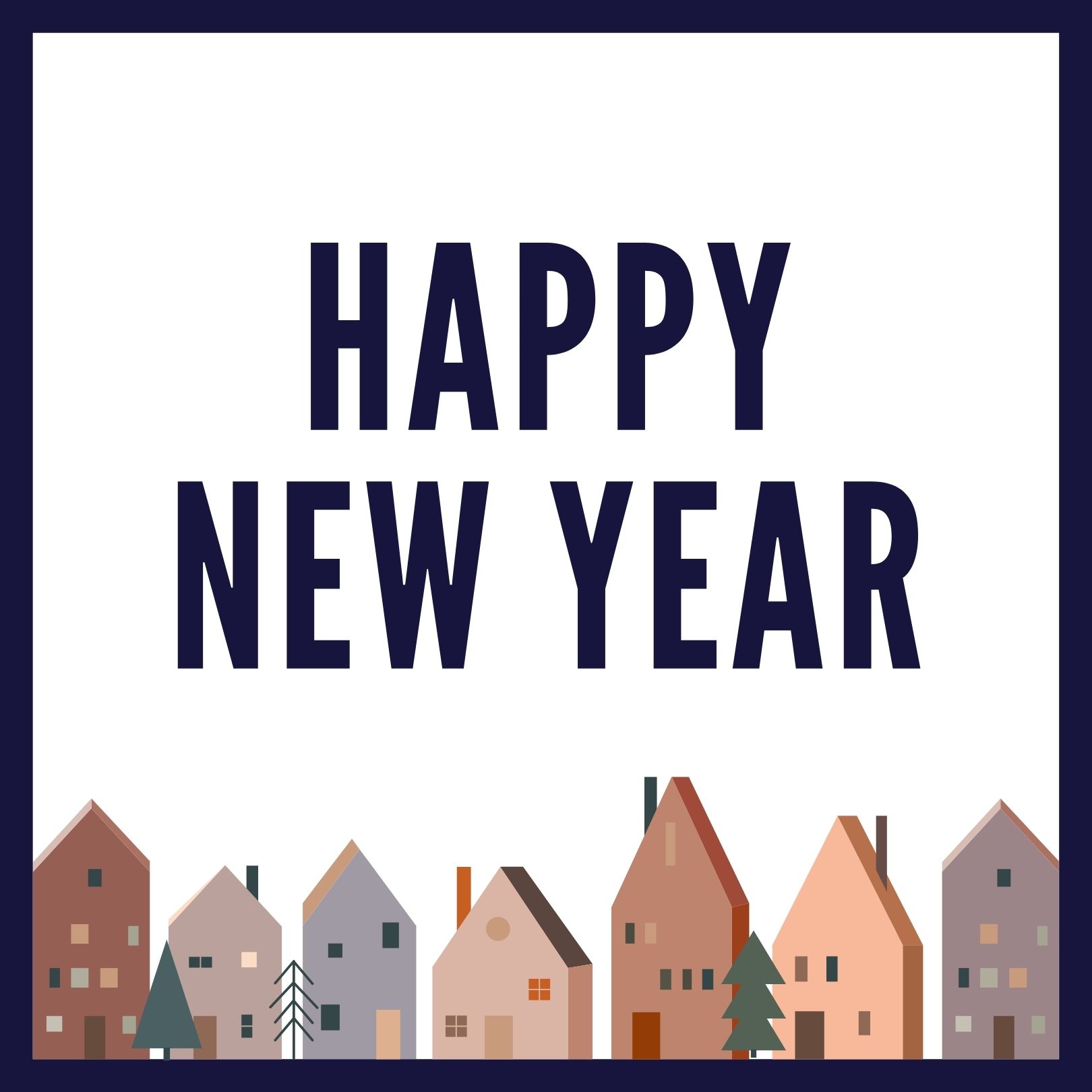 Happy New Year Instagram Post