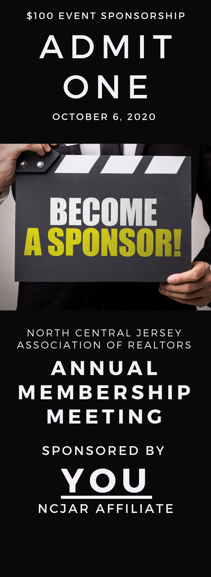 Sponsor ticket 100